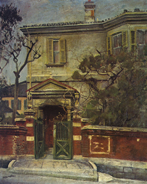 古い門・古い家